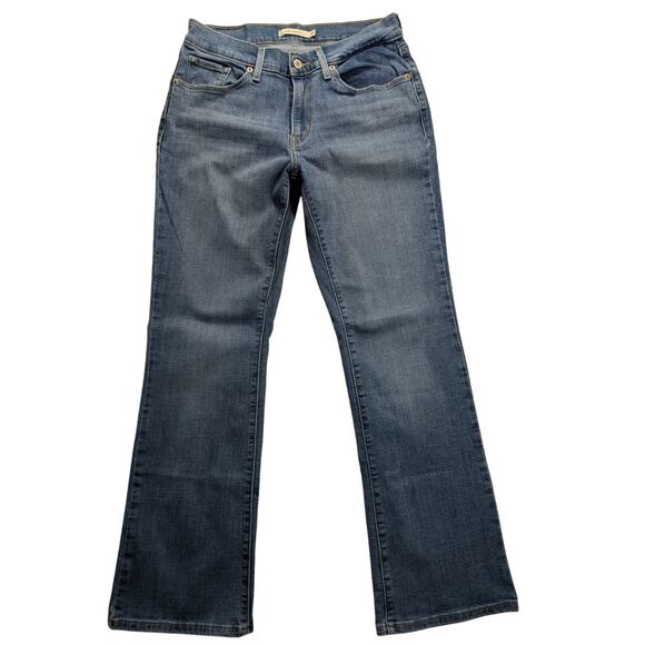 Levi's Denim - Levis Jeans Womens 30w Blue Denim Curvy Bootcut Low-Mid Rise Classic Y2k Country
